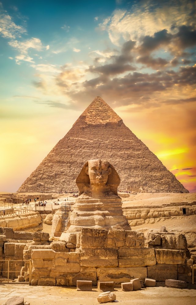 Sfinga i piramide najpoznatija su obilježja egipatske arhitekture