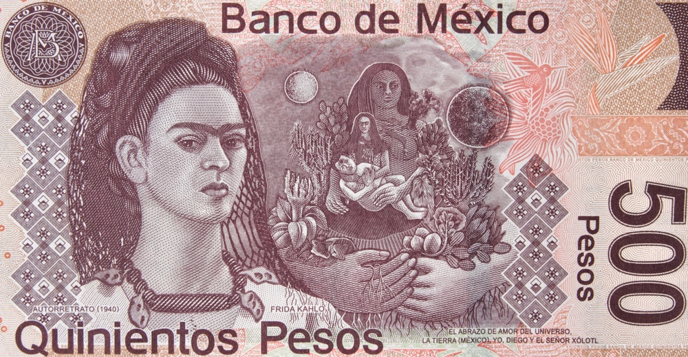 Frida Kahlo na novčanici