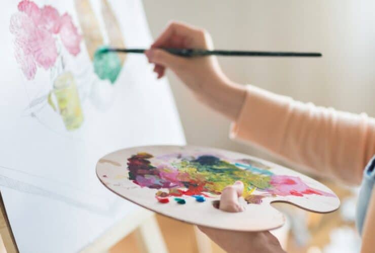 Slikanje akrilnim bojama za početnike: Od prvog poteza do slike