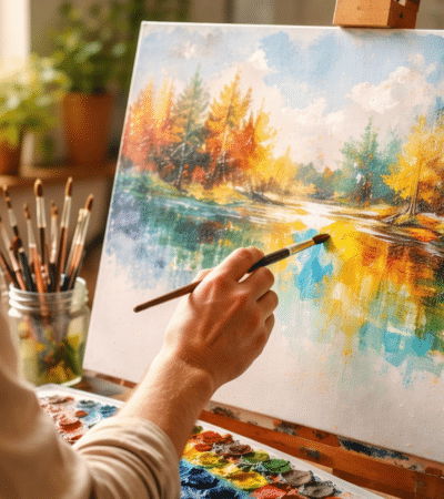 Pribor za slikanje koji olakšava kreativni proces