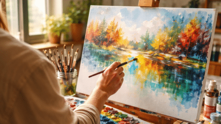 Pribor za slikanje koji olakšava kreativni proces