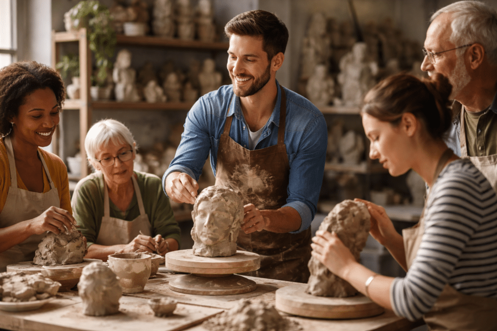 Vrste skulptura prema formi i načinu oblikovanja