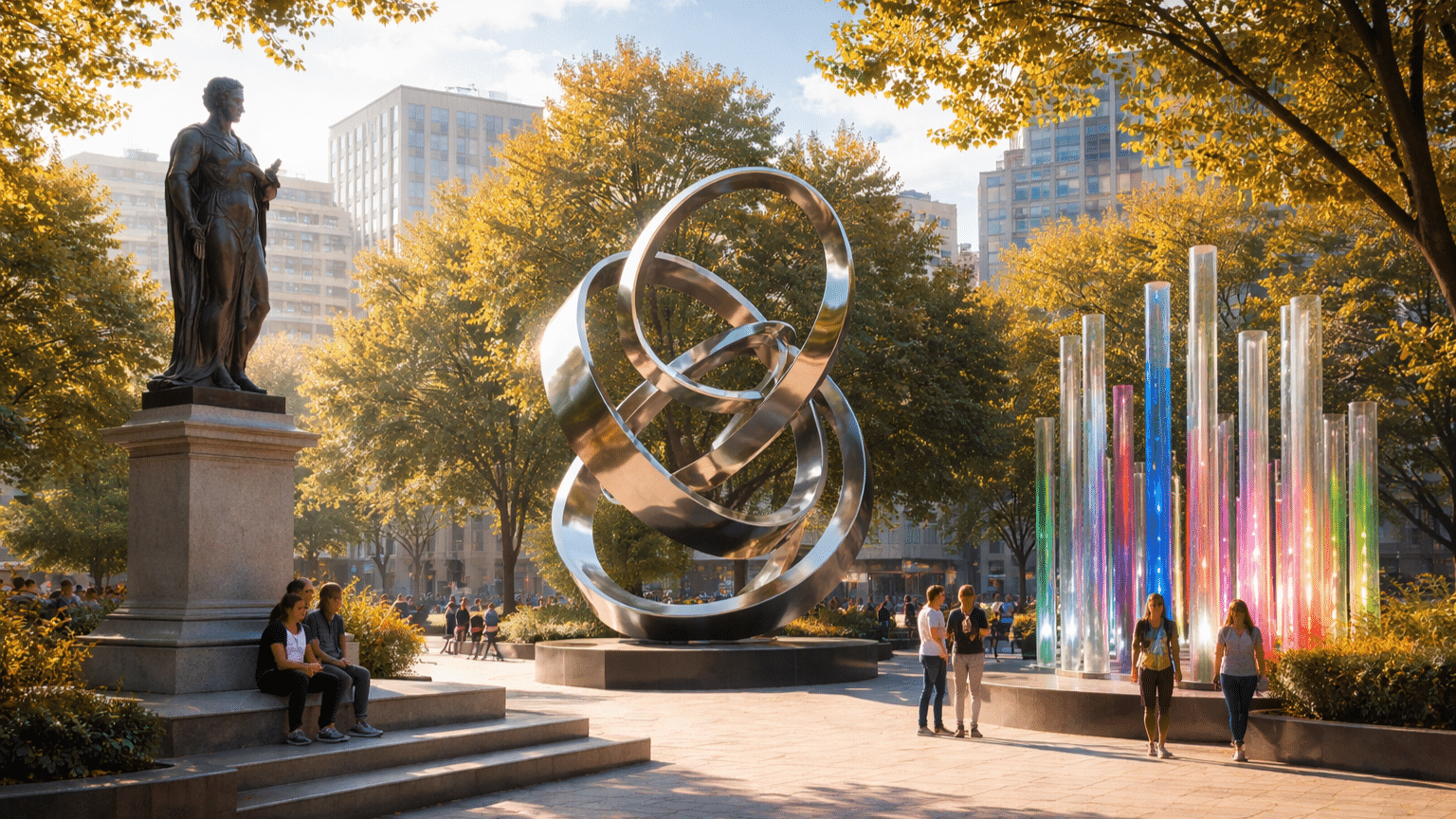 Kako kiparstvo oblikuje današnje gradove?