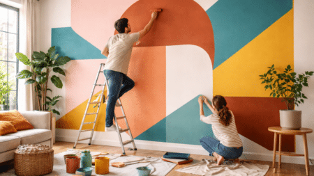 Kako oslikati zid i potpuno promijeniti prostor
