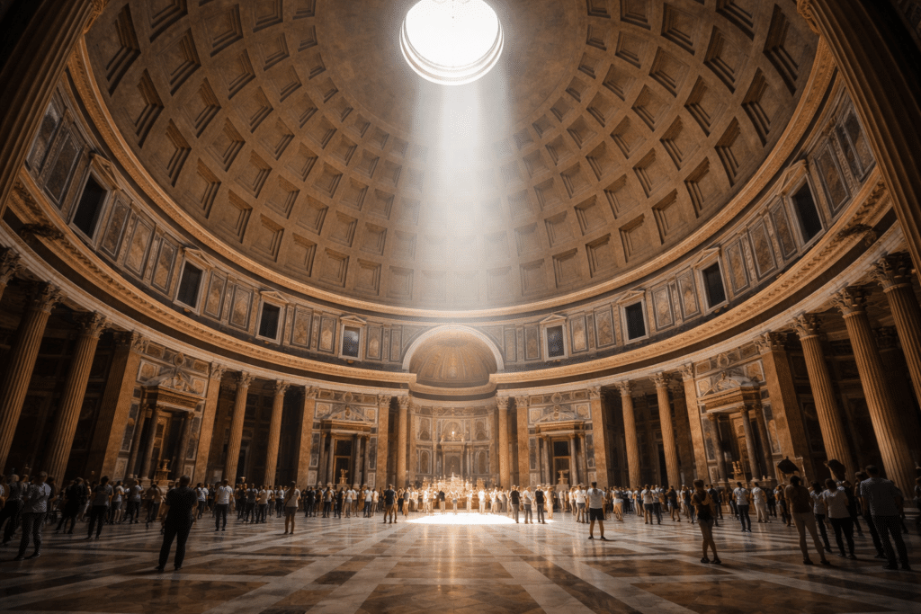 Što nam Panteon govori o trajanju i smislu prostora